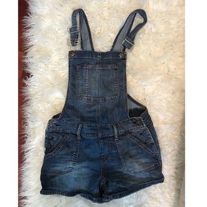 Denim overalls